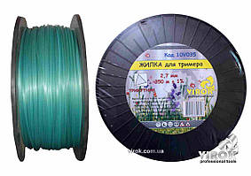 Жилка для тримера ТРИКУТНИК TM VIROK : Ø= 2.7 мм, l= 350 м (бобіна) Baumar - Порадуй Себе