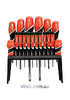 Набір викруток YATO : шліц SL (6), "Philips" PH (6), "Torx" (6). 18 Шт. [6/12] Baumar - Порадуй Себе