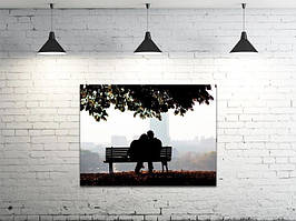 Картина на полотні на стіну для інтер`єру/спальні/прихожої DK Кохання (DKP4560-l735)