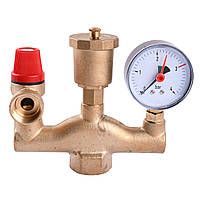 Група безпеки котла (в зборі) 1"  NV - 5029 (HT 253) Baumar - Порадуй Себе