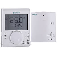 Кімнатний термостат Siemens RDJ100 RF / SET програмований бездротовий Baumar - Порадуй Себе