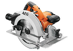 Пила дискова мережева AEG : 1600 Вт, Ø= 190/30 мм, 0-45°, глибина різу-64/47 мм (KS66-2) Baumar - Порадуй Себе