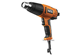 Фен технічний мережевий AEG: 2000 Вт, темп. діапазон: 90°-600°C, потік 345-434 л/хв (4935441035) Baumar - Порадуй Себе