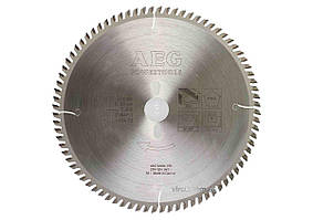 Диск пиляльний по алюмінію і пластику AEG : Ø= 254/30 мм, різ h= 3.2 мм, 80 зубів DW Baumar - Порадуй Себя