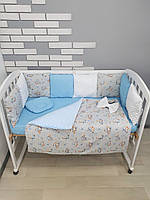Постельный набор "Esmi" бортики защита в кроватку для новорожденного