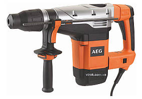 Перфоратор мережевий SDS-MAX AEG: 1500 Вт, 10.5 Дж, 2700 уд/хв, Ø≤45 мм (бетон) + кейс (KH7E) Baumar - Порадуй Себе