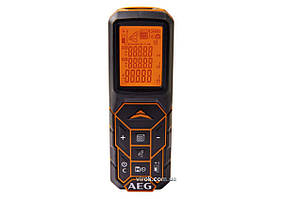 Дальномір лазерний AEG : LCD-дисплей,клас лазера- 2, дальність- 50 м, похибка- ±1.5 мм, живл.- 2хААА Baumar - Порадуй Себе