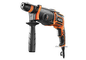 Перфоратор мережевий SDS+ AEG: 800 Вт, 2.4 Дж, 4500 уд/хв, Ø≤ 24 мм, зі змінною цангою (4935451553) Baumar - Порадуй Себе