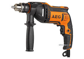Дриль ударний мережевий AEG : 630 Вт, ключовий патрон Ø≤ 13 мм (SBE630RV) DW Baumar - Порадуй Себе