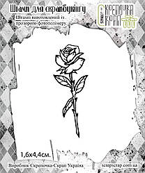 Штамп троянда