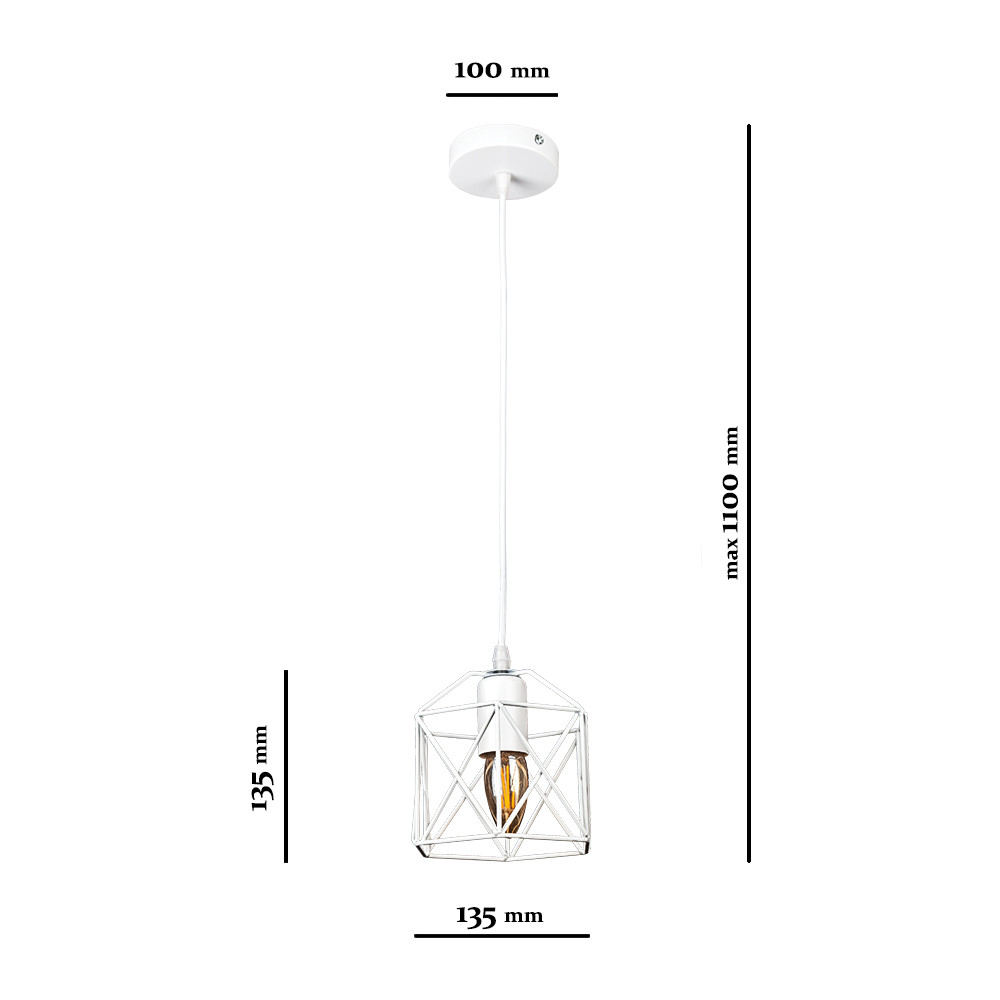 Loft підвіс Levistella 756PR101F-1 WH