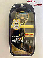 Бритва мужская Gillette Fusion ProGlide Power Olympic Gold Edition (1 станок 1 картридж 1 батарейка)