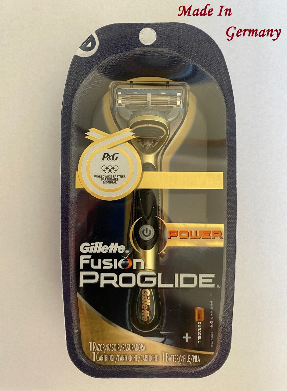 Бритва чоловіча Gillette Fusion ProGlide Power Olympic Gold Edition (1 ...