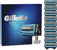 Сменные картриджи для бритвы Gillette ProShield Chill (9 шт)