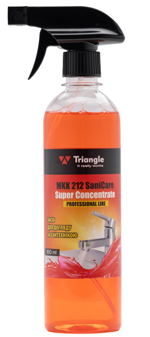 Засіб для догляду з сантехнікою Triangle MKK 212 SaniCare (500мл.)