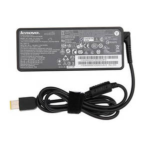 Блок живлення для ноутбука Lenovo 20V, 4.5A, 90W, USB + pin (Square 5 Pin DC Plug), black (без кабелю!), фото 2