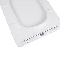 Сидіння для унітазу Qtap Kalao з мікроліфтом Slim QT08991213AW, фото 2