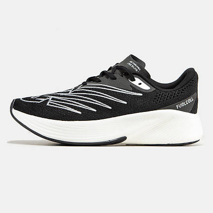 Чоловічі Кросівки New Balance Fuel Cell RC Elite Black White / Нью Беланс Фьюел Селл РС Еліт Чорні з Білим, фото 1