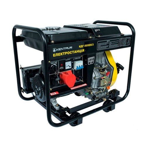 Генератор дизельний Кентавр КДГ505EК/З tp, фото 1