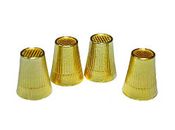 Наперсток золотий посилений Ø1.7см ТМ Китай