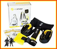 Тренувальні петлі TRX для кросфіту еспандер,трх тренажер для фітнесу турніка, гумки для йоги жовті new