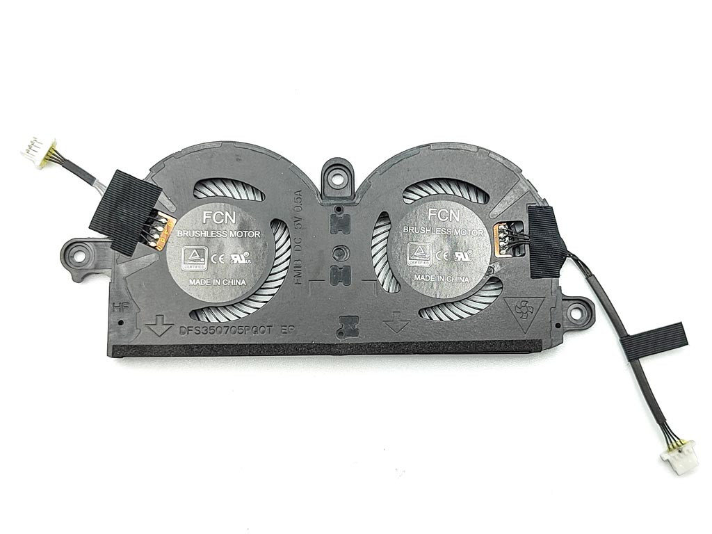 Вентилятор (кулер) для DELL XPS 13 9370, 9380 (0980WH 980WH ND55C19-16M01)., фото 1