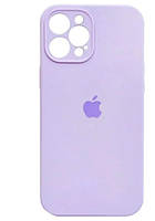 Чехол накладка Silicon Case Full camera для iPhone 13 Pro New purple