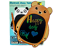Дитячий планшет для малювання Bear 8.5 дюймів (colors) Коричневий