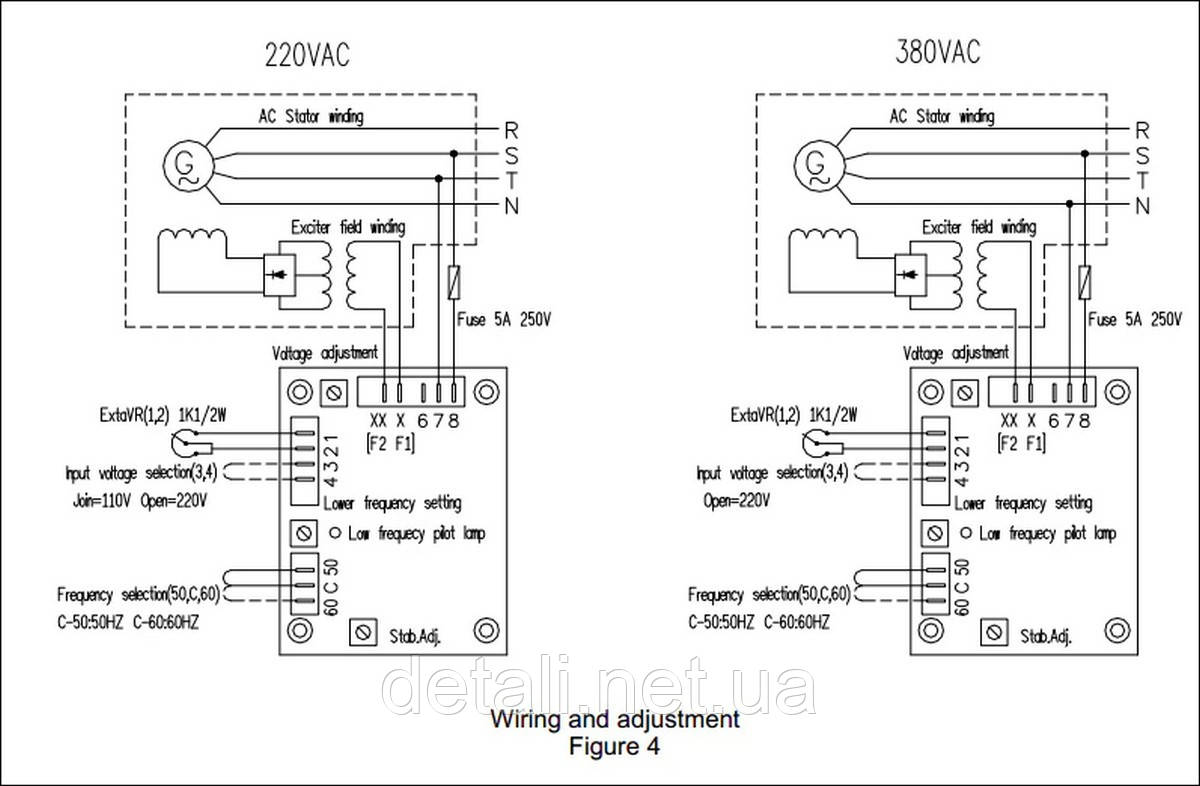 AVR регулятор напруги генератора Stamford (220V / 380V) SA-30/AVR SX460 - фото 2 - id-p1729064170