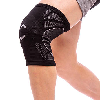 Наколінник ST-2592 Sibote Чорно-сірий, Чорний, Розмір (EU) — XL