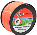Ліска косильна квадрат d3 мм 3 LB (134 м) з кордом Winzor, фото 4
