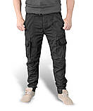 Брюки SURPLUS AIRBORNE TROUSERS SLIMMY Black L, фото 7