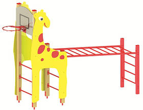 Дитячий спортивний комплекс «Жираф» з рукоходом SiverSport KID6001