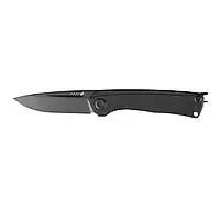 Ніж складний ANV Knives Z200 (DLC, Liner lock, G10 Black, Plain edge) Black єдиний