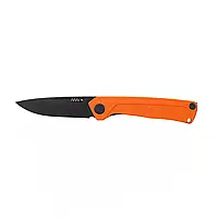 Ніж складний ANV Knives Z200 (DLC, Liner lock, G10 Orange, Plain edge) Orange єдиний