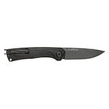 Ніж складний ANV Knives Z200 (DLC, Liner lock, GRN Black, Plain edge) Black єдиний, фото 2