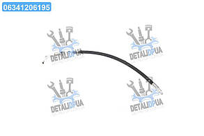 Шланг ГУР ГАЗ 3309,33081 нагнетательный (ЕВРО обжим, рукав пр-во SEMPERIT, резьба М16Х1.5) (пр-во DETALKA)