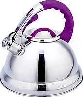 Чайник з свистком Bohmann BH 7629-35 violet 3,5 л.