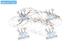 Хомут затяжний оцинкований 120-140мм. Germany-Тип, 1уп./20шт.  DKG-120-140/20
