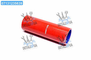 Патрубок радіатора КРАЗ 6510 нижній (СИЛІКОН червоний, D=60 мм, L=200 мм) 65055-1303010 UA1