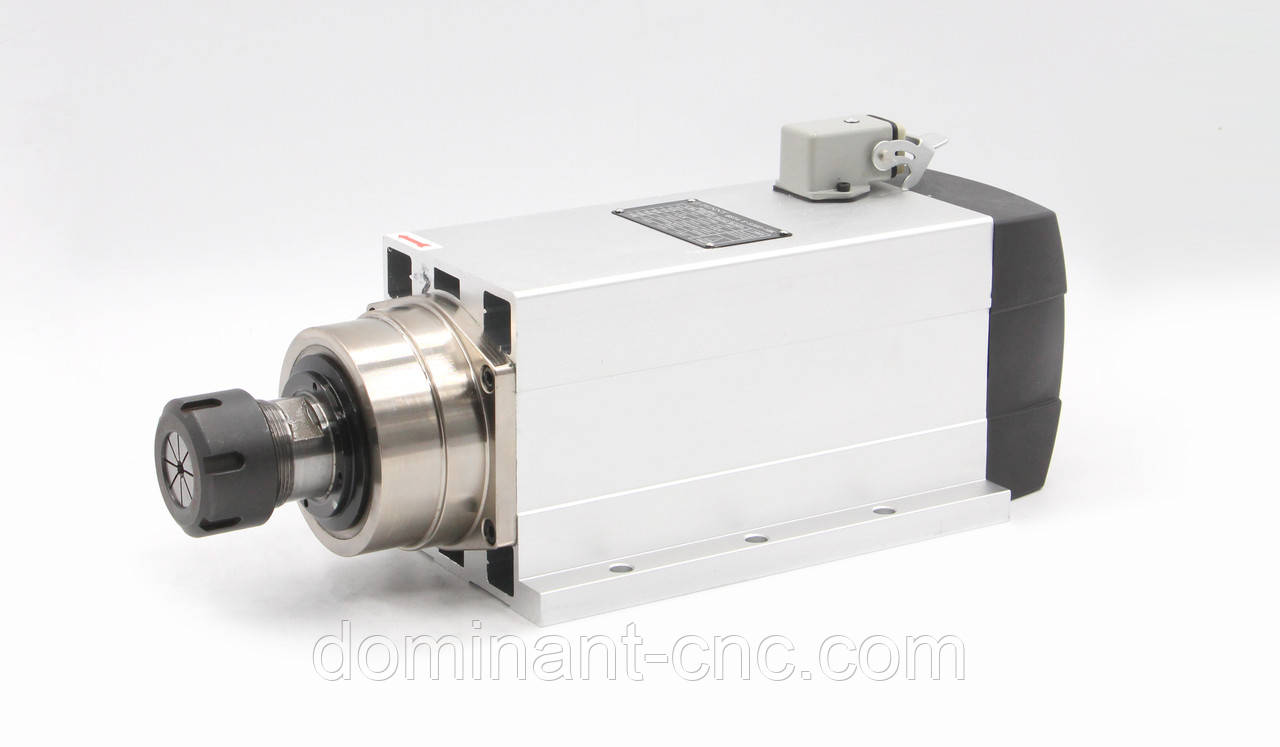 Шпиндель для ЧПУ 3.5 kw, ER25, повітряне охолодження, керамічні підшипники