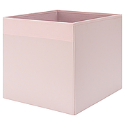 Коробка, світло-рожевий, 33x38x33 см ІКЕА DRÖNA ДРЕНА, 604.288.91