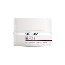 Інтенсивний оновлювальний нічний крем, Chateau de Beaute Deep Beaute Night Cream Christina, 50 мл.