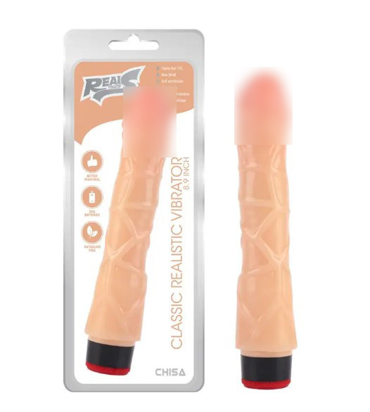 Вібратор мультишвидкісний реалістичний Classic Realistic 8.9 | Puls69, фото 1