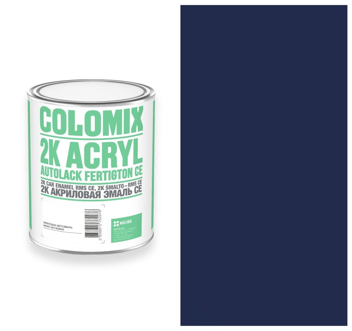 Автомобільна акрилова фарба Colomix 800мл 447 Синя ніч