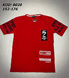 Сіра футболка для хлопців підлітків зріст 152,164,170,176 ENCORE Туреччина, фото 4