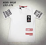 Сіра футболка для хлопців підлітків зріст 152,164,170,176 ENCORE Туреччина, фото 5