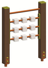 Інтерактивна панель "Хрестики-нулики" SiverSport KID6003