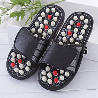 Рефлекторные массажные тапочки для ног Massage Slipper, NJ-498, Размер 44-45 / Массажная обувь