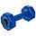 Гантелі для фітнесу пара (2 шт. х 1 кг) Champion TA-9820-1 синій, фото 4